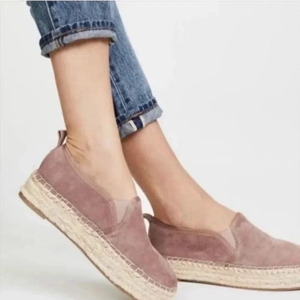 Sam Edelman Platform Espadrilles Size 9W Casual Spring Summer Travel Vacation